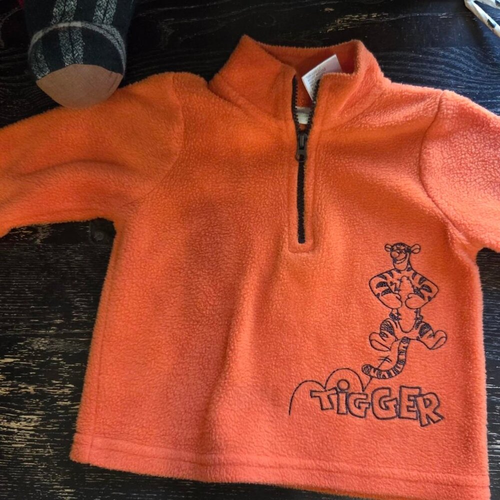 * VTG * 1990s Disney Tigger Fleece Pullover